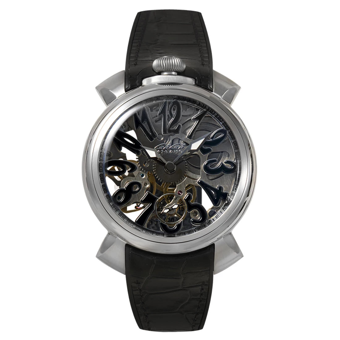 Gagà Milano Manuale Manual winding Skeletonized 44mm