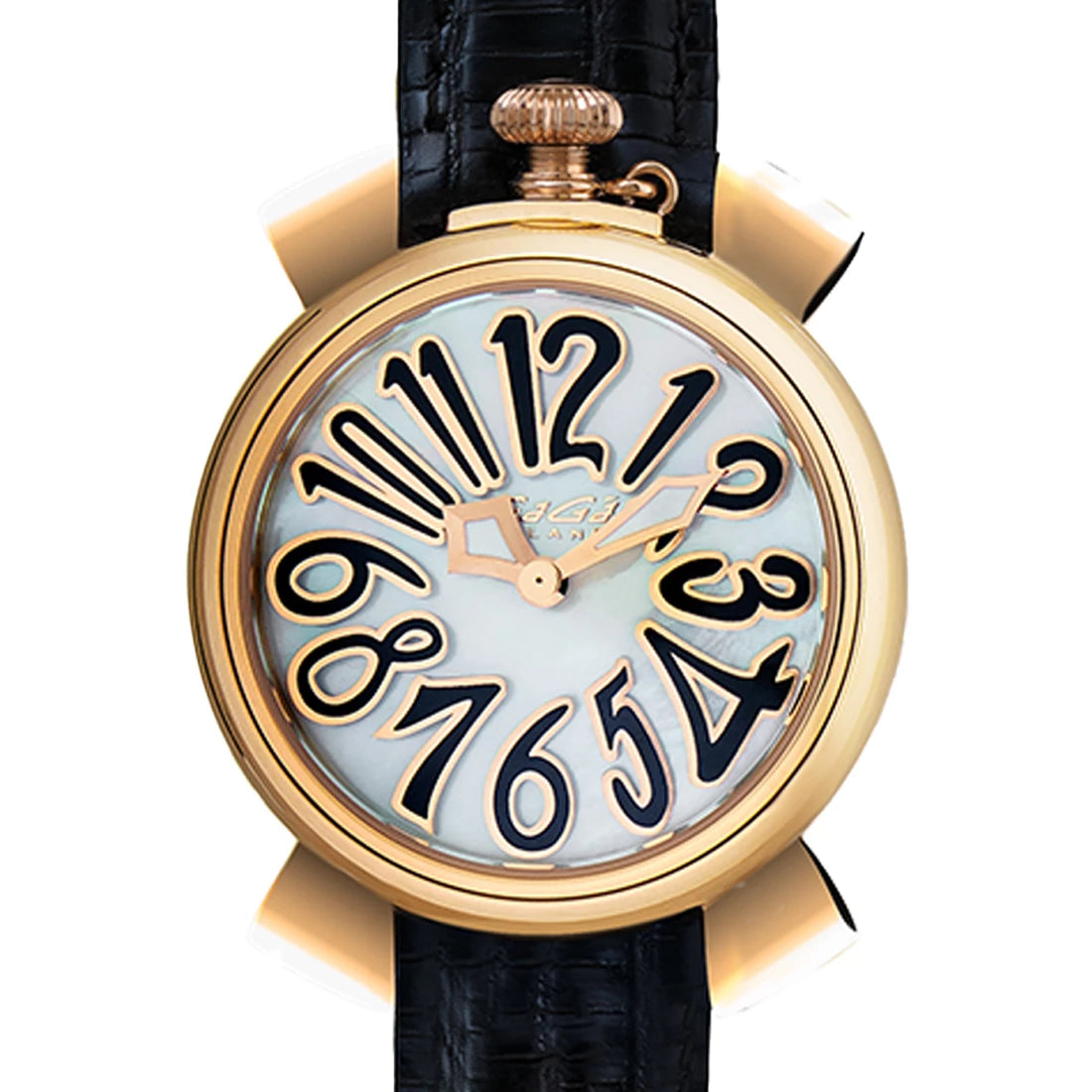 Buy Gagà Milano Manuale 5001MN01R0LTBK0 | Free Shipping | Montredo