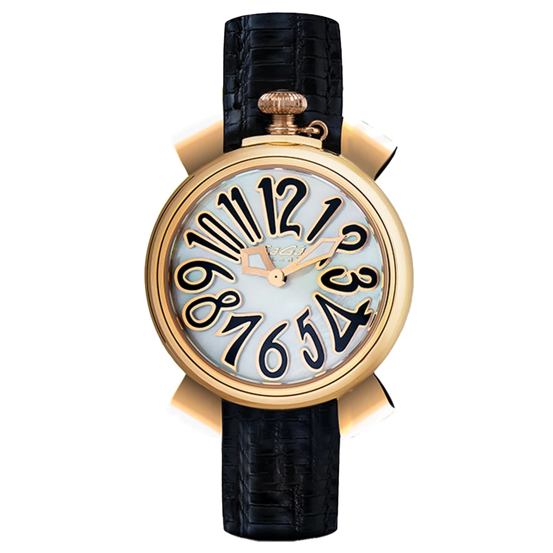 Gagà Milano Manuale Quartz Blanc 35mm