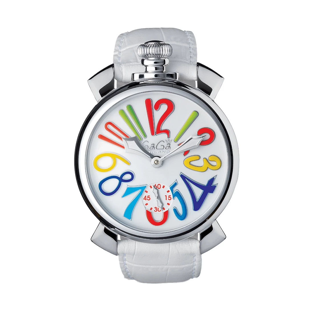 Gagà Milano Manuale Handaufzug Weiß