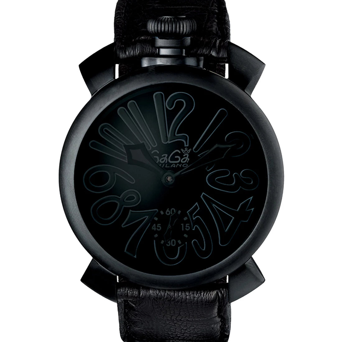 Gagà Milano Manuale Manual winding Black 48mm