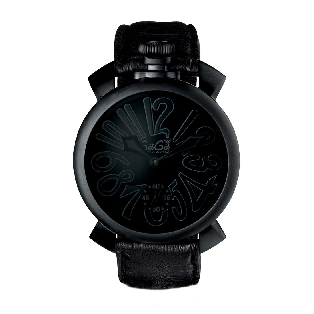 Gagà Milano Manuale Manual winding Black 48mm