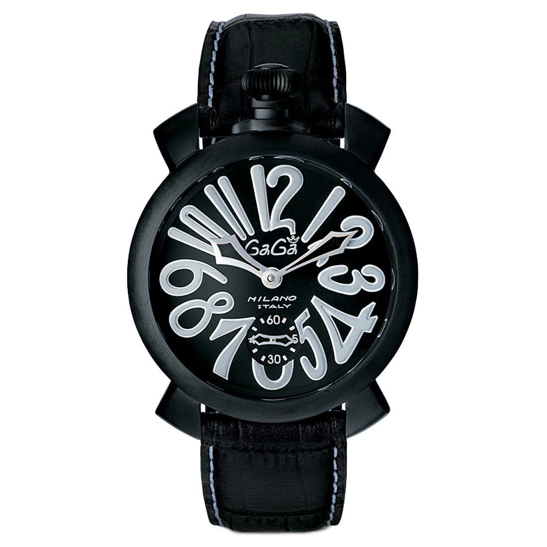 Gagà Milano Manuale Manual winding Black 48mm