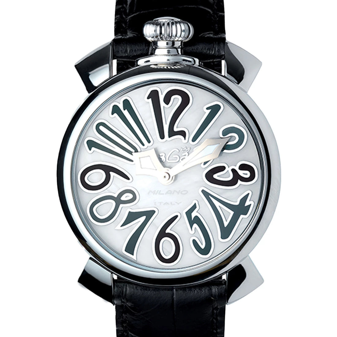 Gagà Milano Manuale Quartz White 40mm