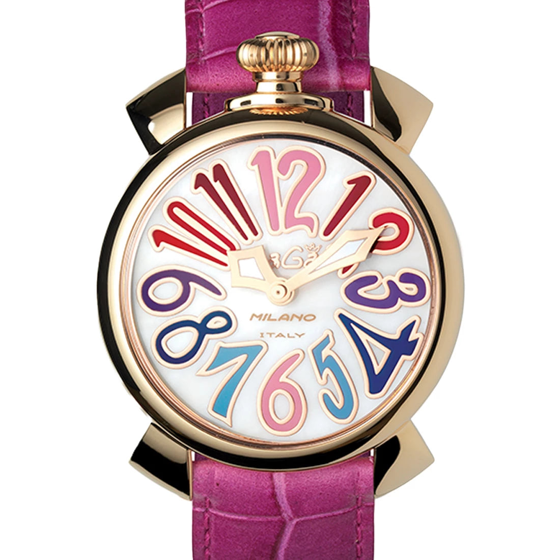 Gagà Milano Manuale Quartz White 40mm