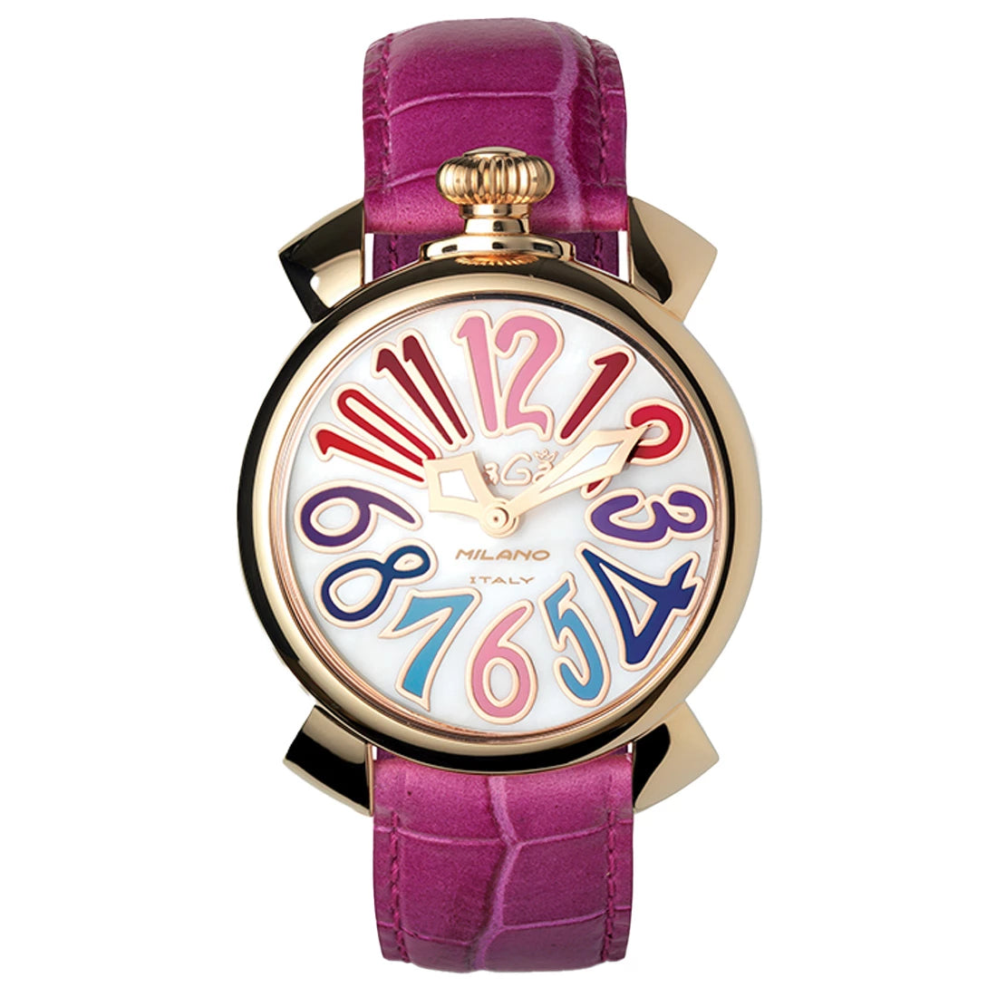 Gagà Milano Manuale Quartz White 40mm