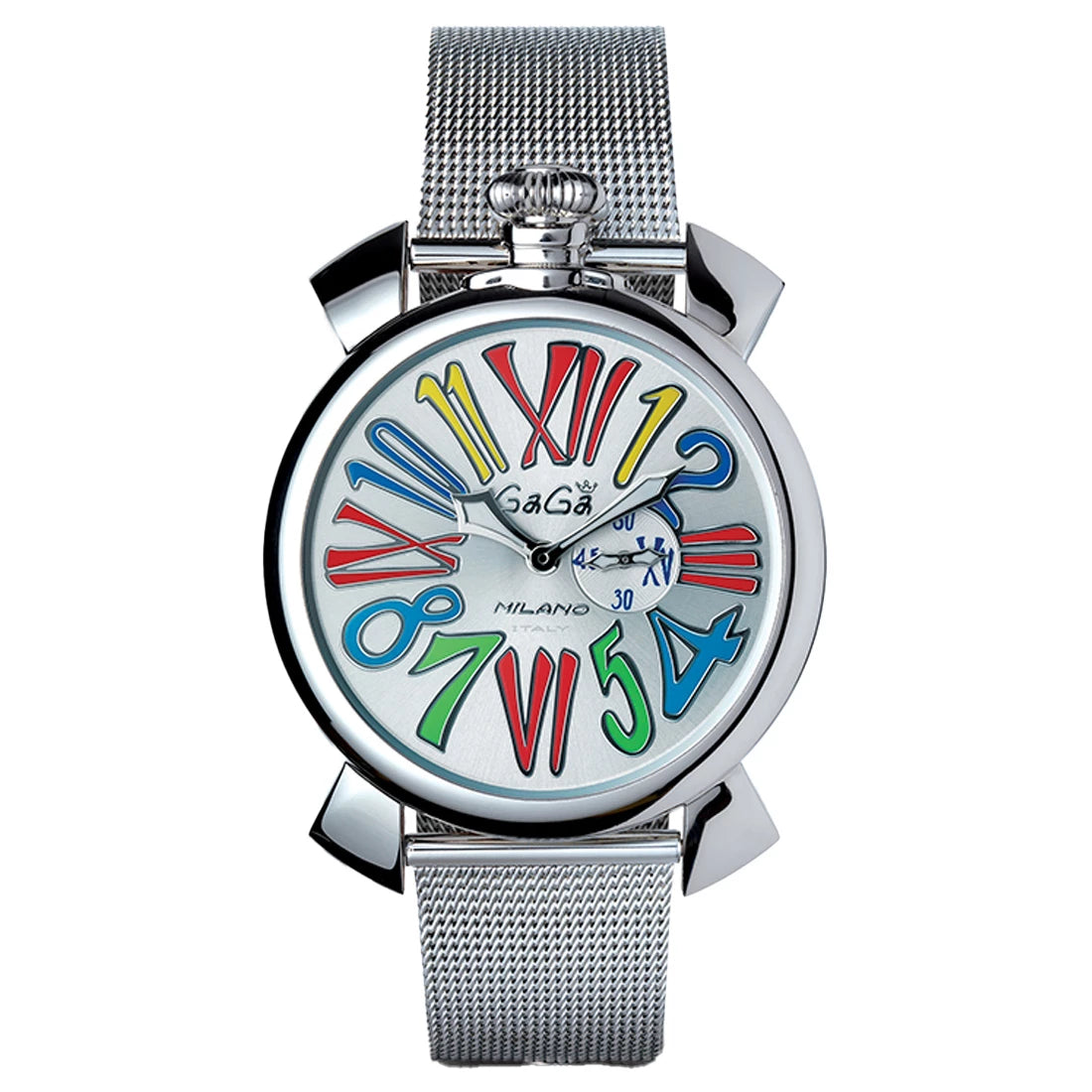 Gagà Milano Manuale Quartz Silver 46mm