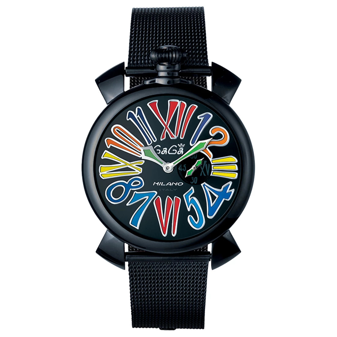 Gagà Milano Manuale Quartz Black 46mm