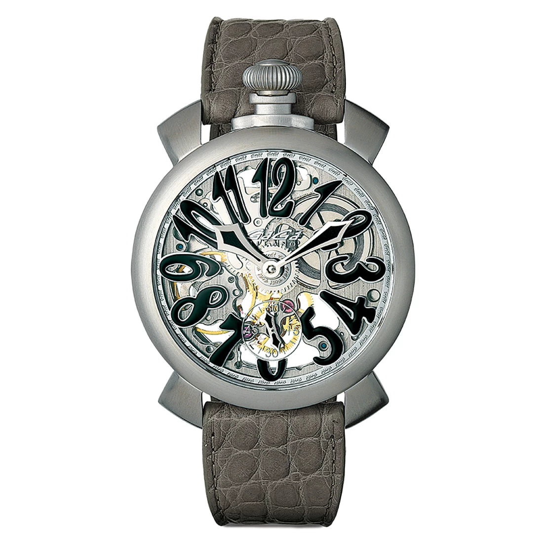 Gagà Milano Manuale Handaufzug Skelettiert