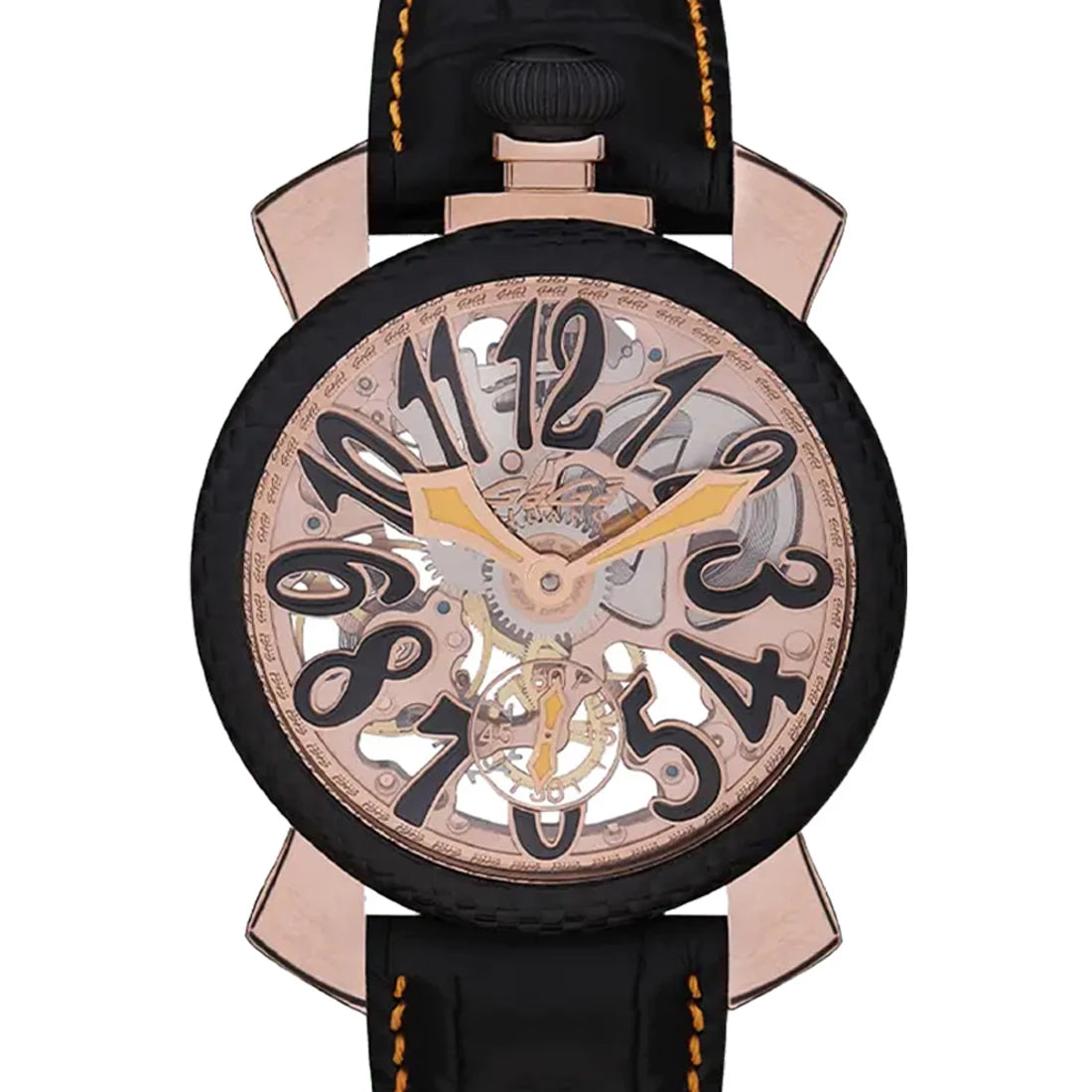 Gagà Milano Manuale Manual winding Skeletonized 48mm