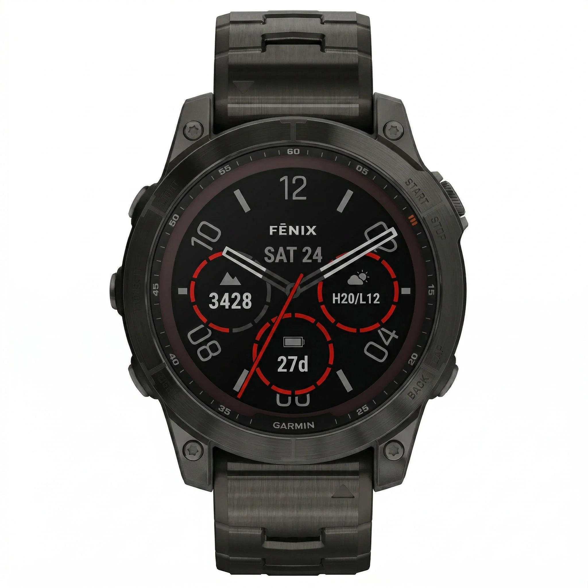 Garmin Fenix Quartz Noir 47mm