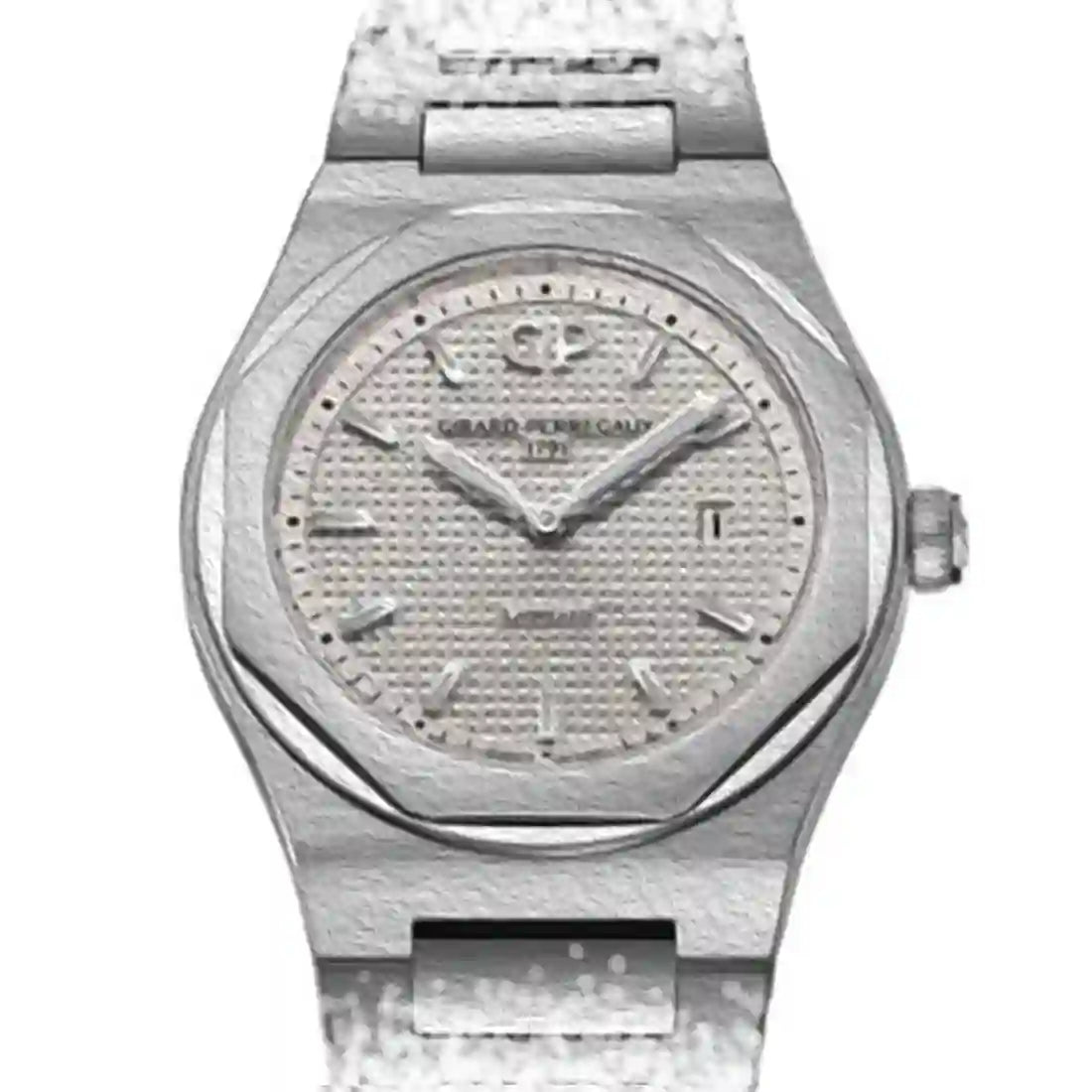Girard Perregaux Laureato Quartz Silver