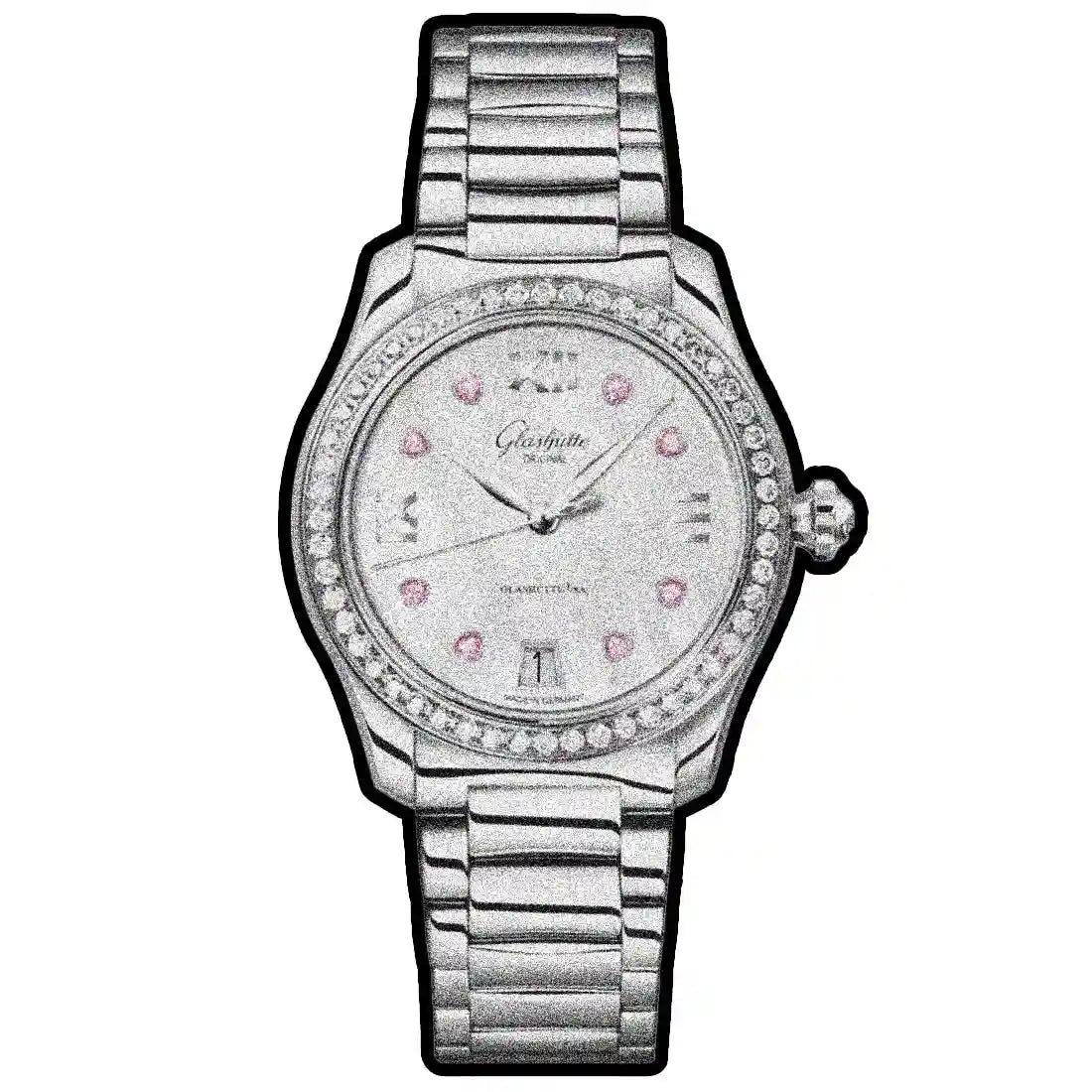 Glashütte Original Femmes Automatique Mère De Perle 36 mm