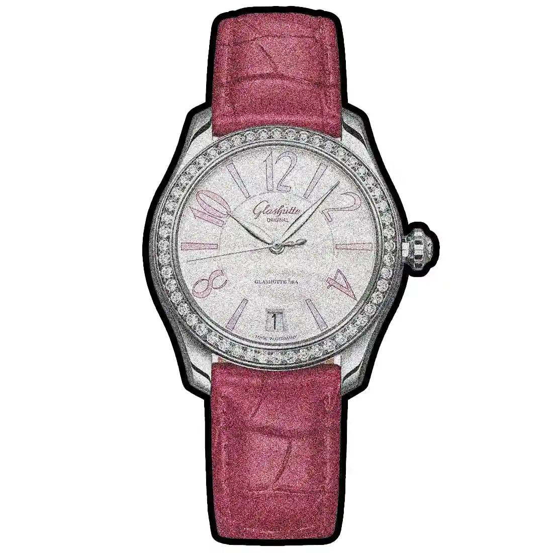Glashütte Original Femmes Automatique Mère De Perle 36 mm