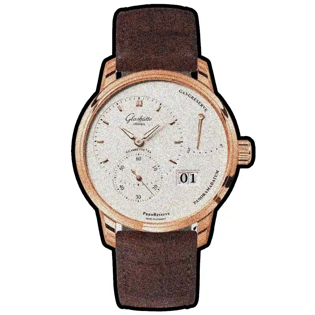 Glashütte Original Pano Manual winding Silver 40mm