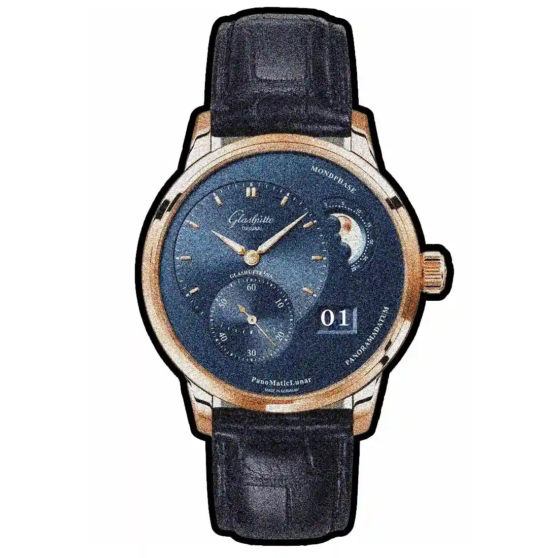 Glashütte Original Pano Automatic Blue 40mm