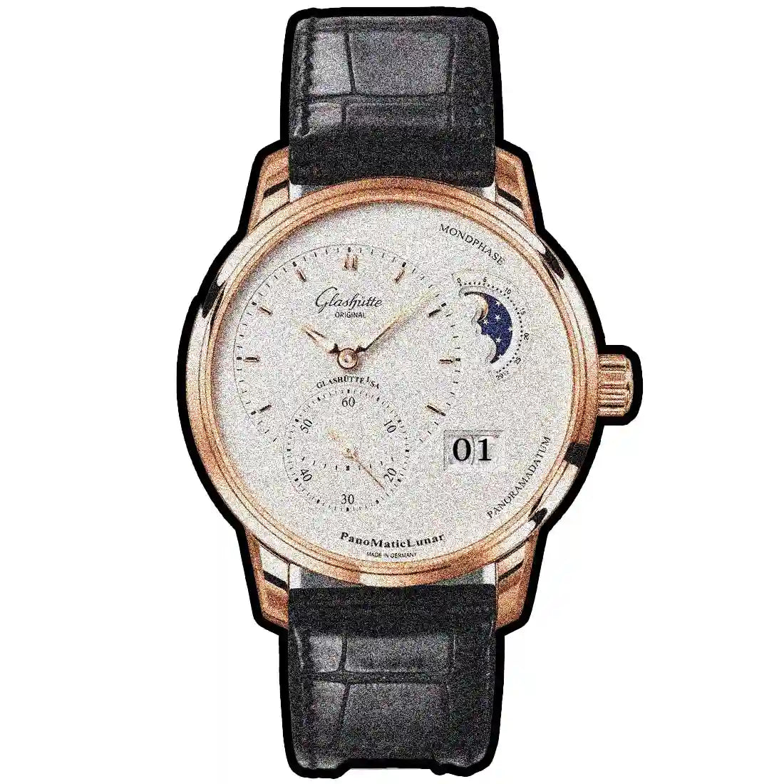 Glashütte Original Pano Automatic Silver 40mm