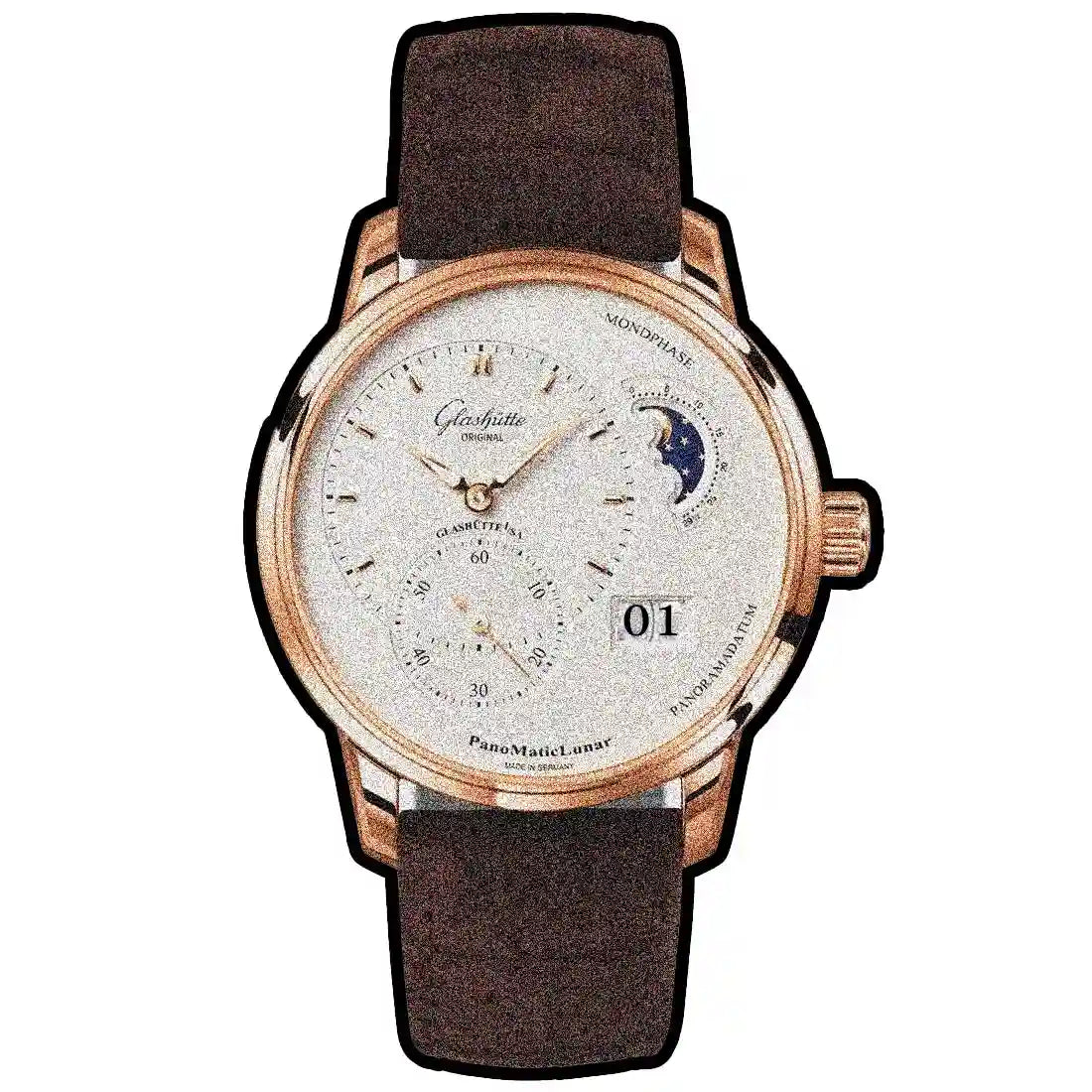 Glashütte Original Pano Automatic Silver 40mm