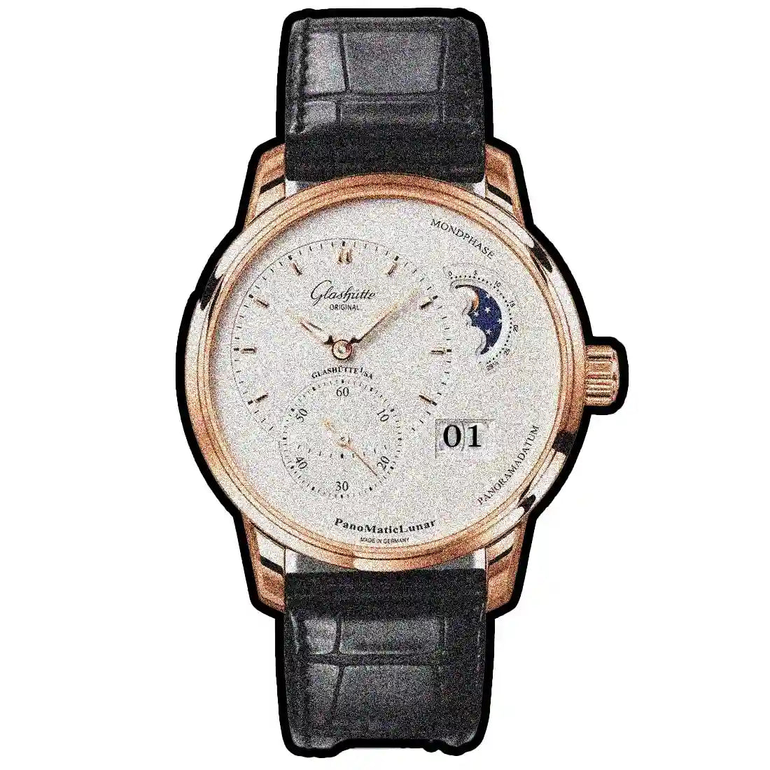 Glashütte Original Pano Automatic Silver 40mm