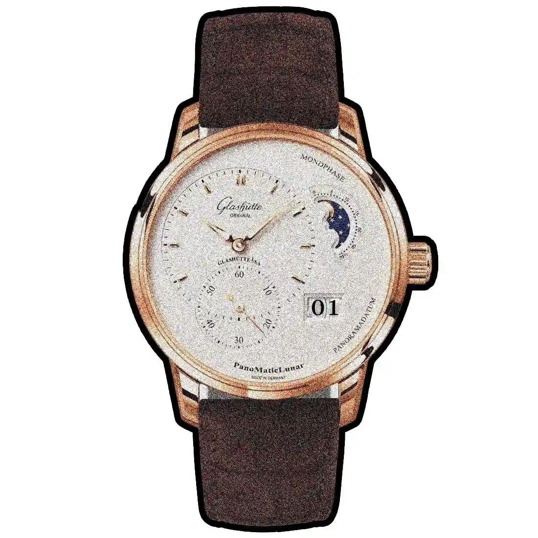 Glashütte Original Pano Automatic Silver 40mm