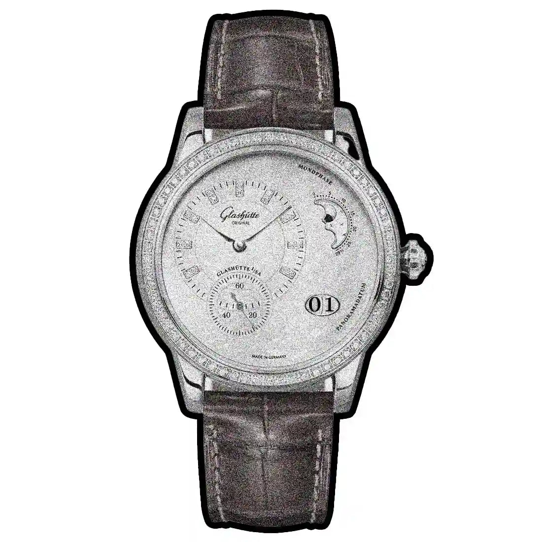 Glashütte Original Pano Automatic Mother of Pearl 39mm