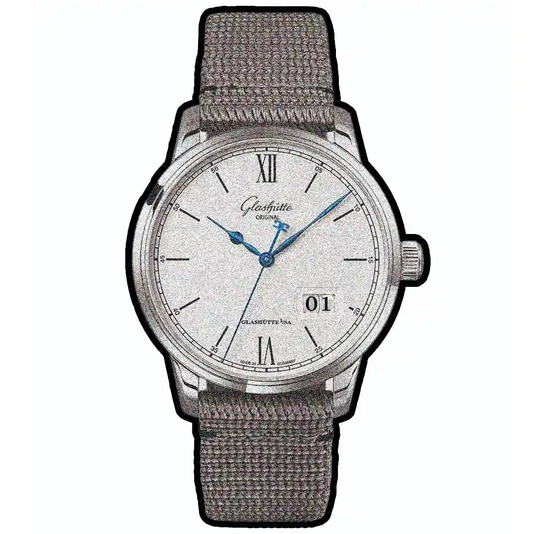 Glashütte Original Senator Automatic Silver 40 mm