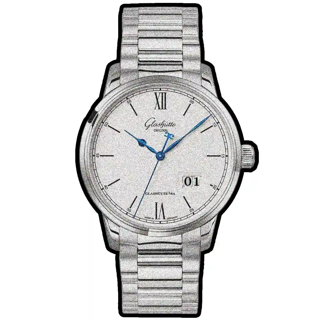 Glashütte Original Senator Automatic Silver 40 mm