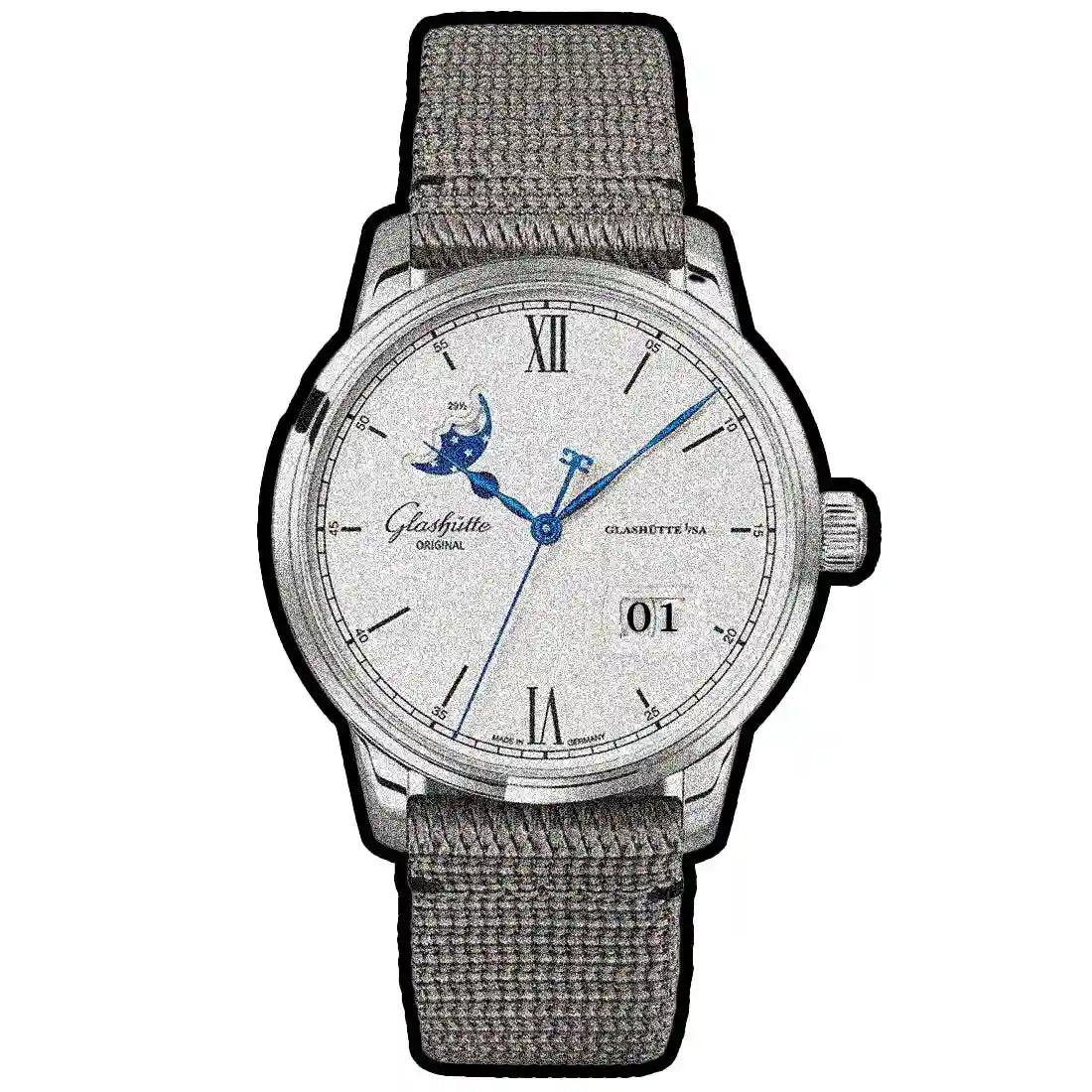 Glashütte Original Senator Automatic Silver 40 mm