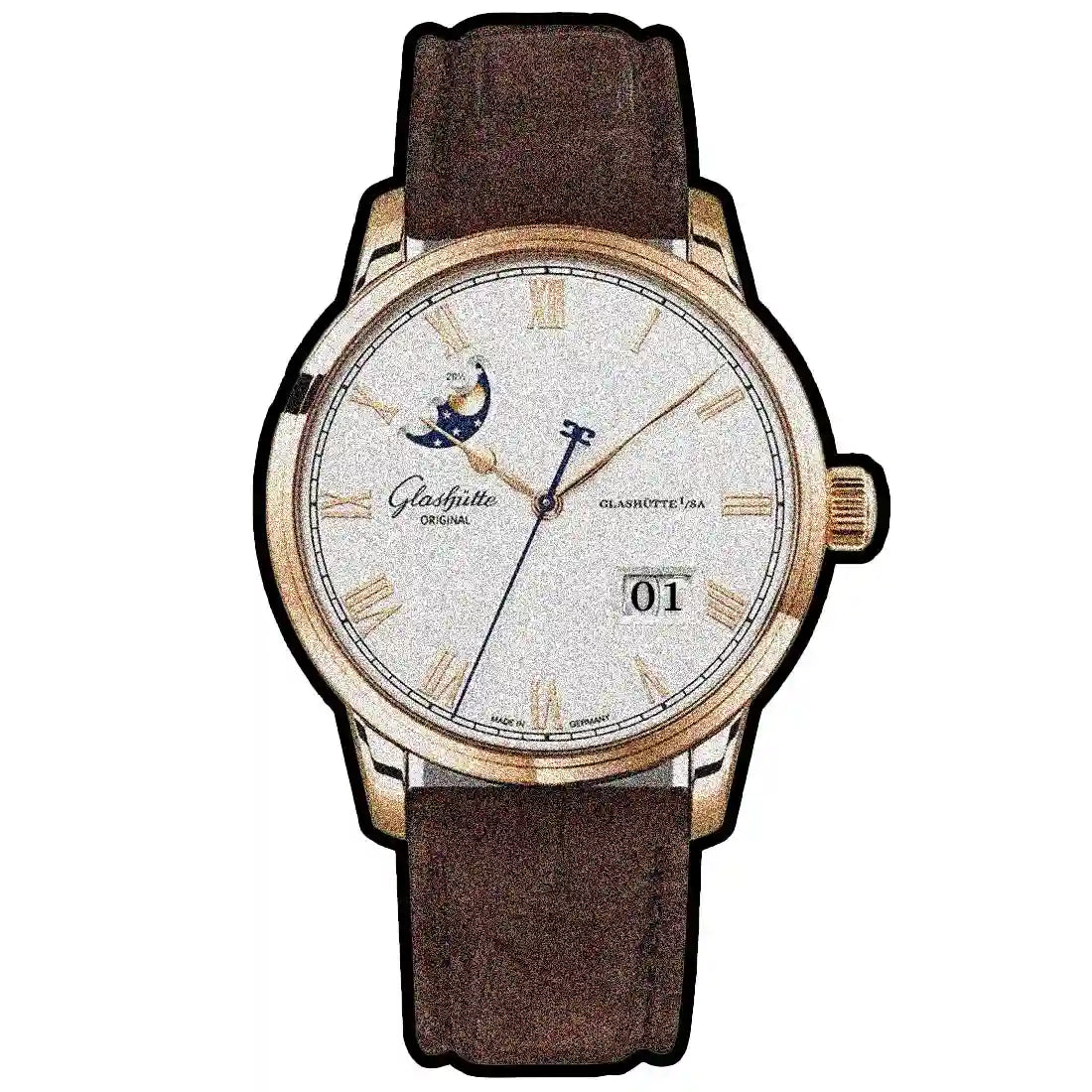 Glashütte Original Senator Automatic Silver 40mm