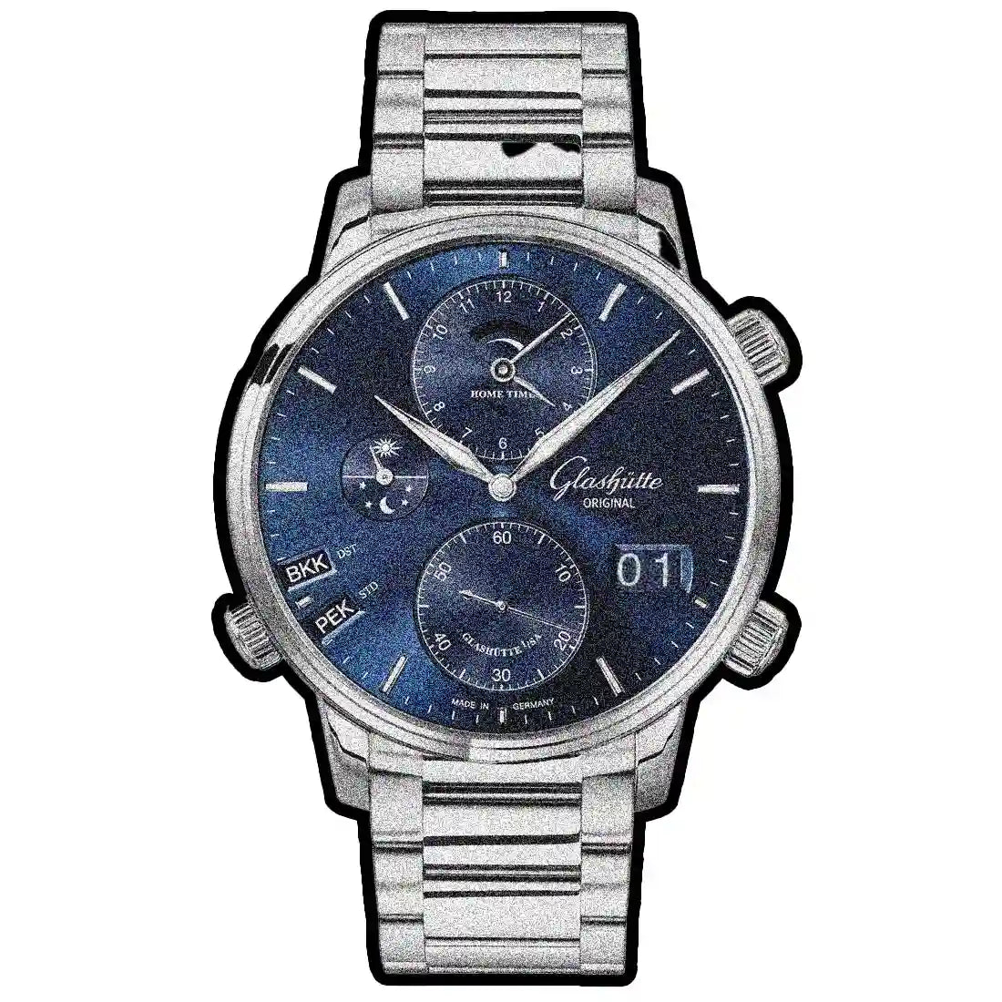 Glashütte Original Senator Automatic Blue 44mm