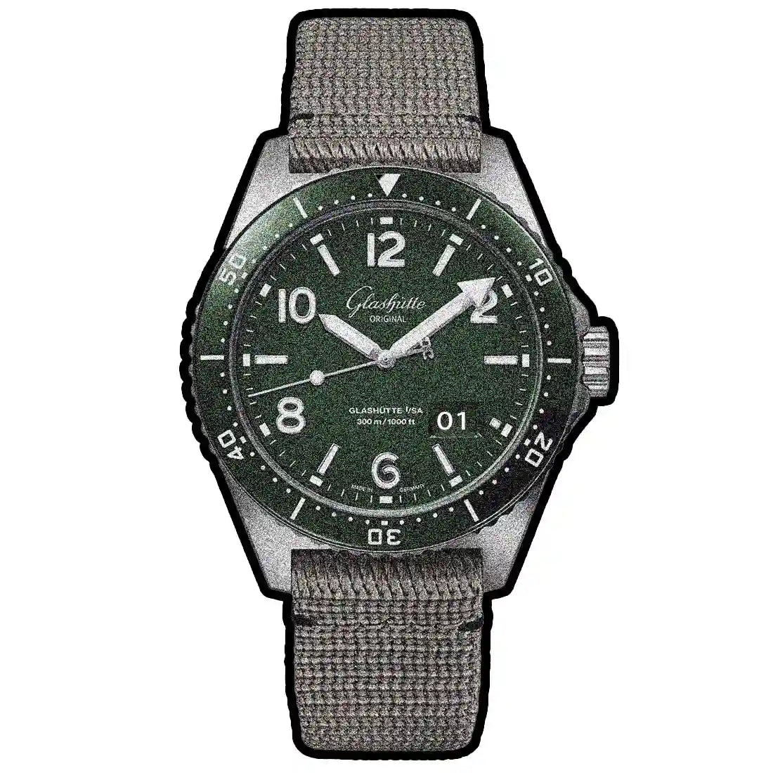 Glashütte Original Spezialist Automatique Vert