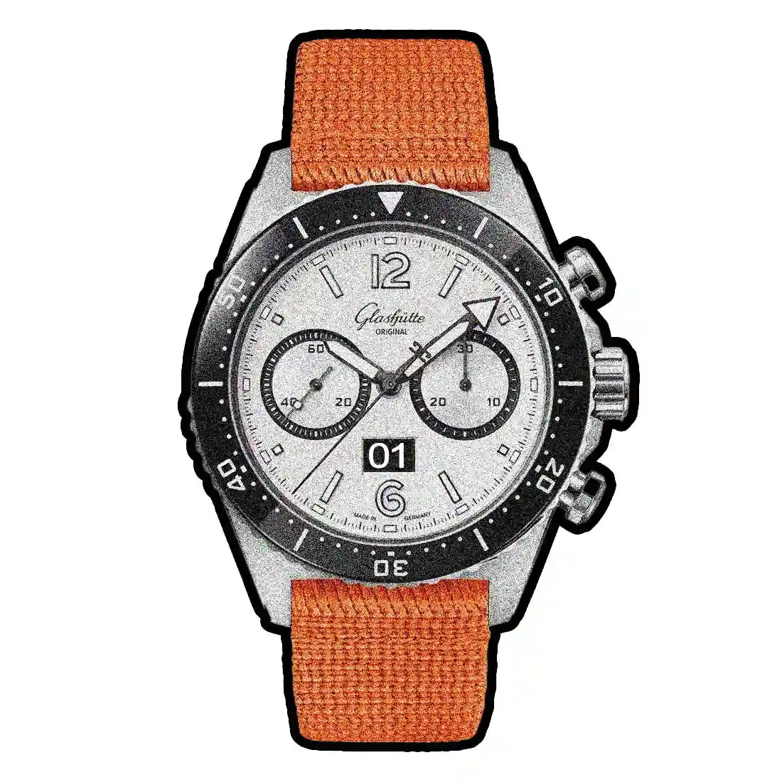 Glashütte Original Spezialist Automatique Blanc