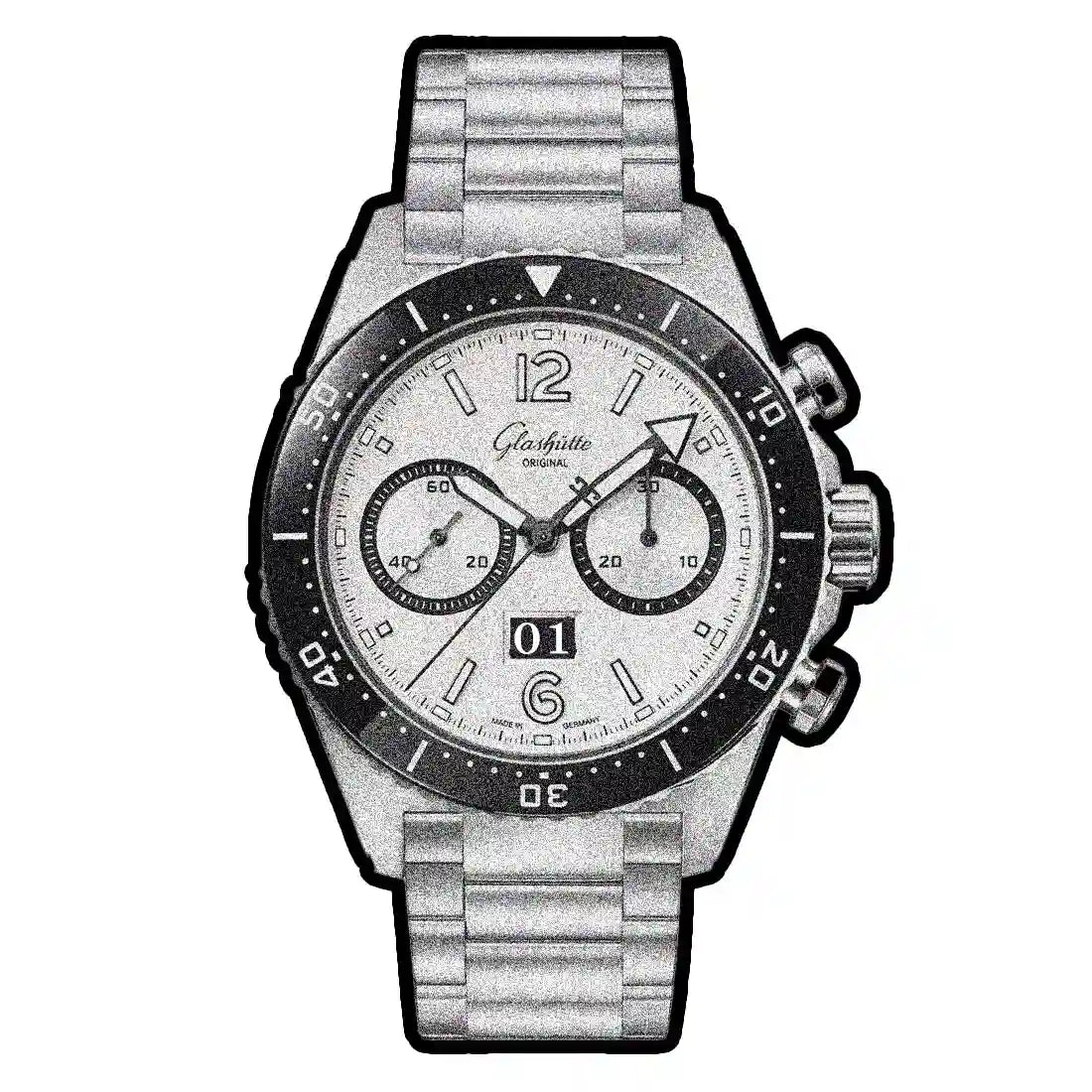 Glashütte Original Spezialist Automatique Blanc