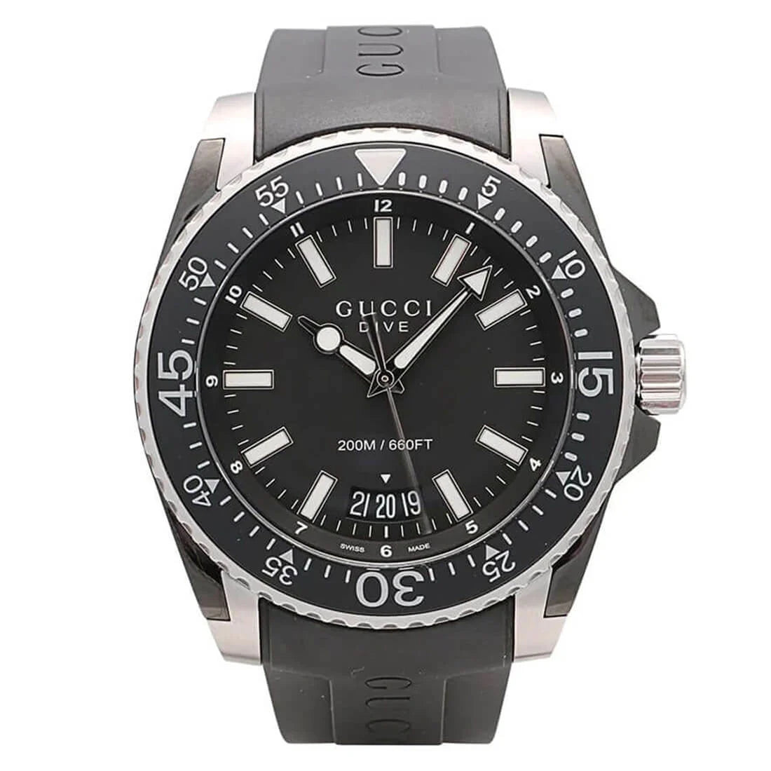 Gucci Dive Quarz Schwarz