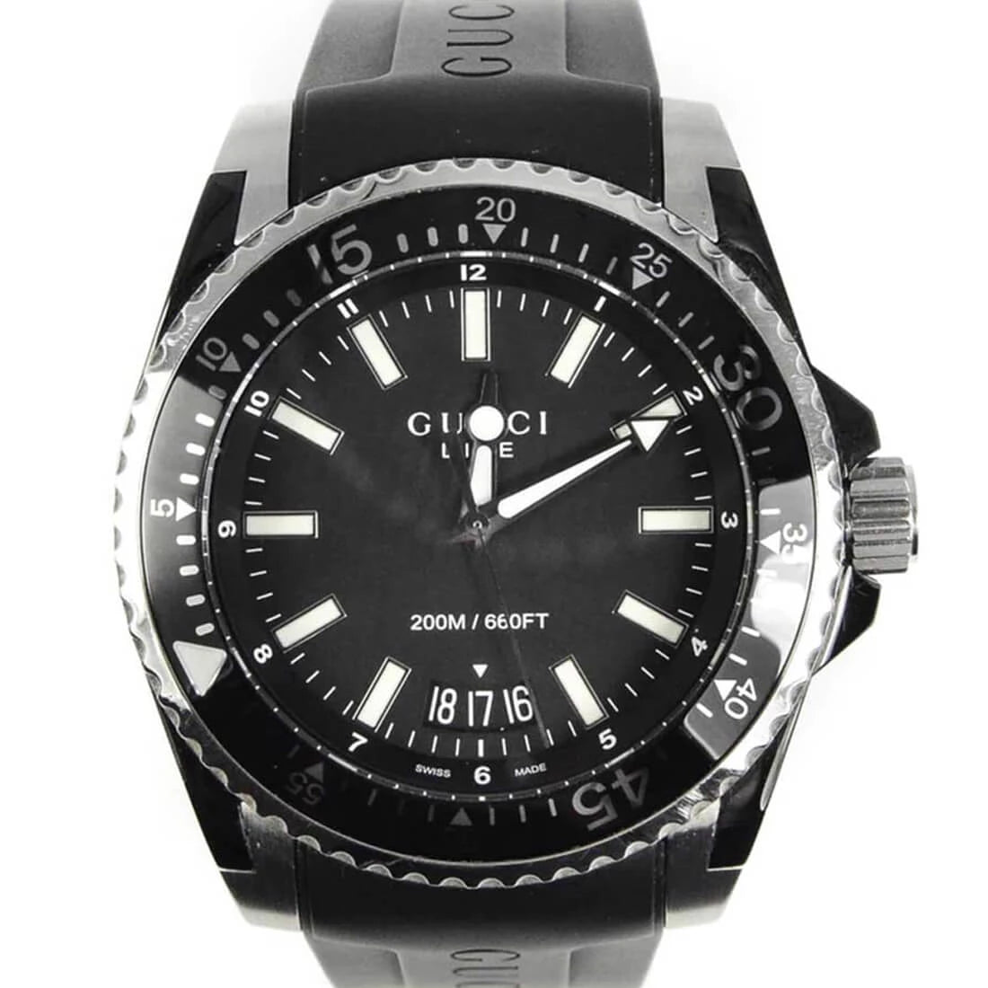 Gucci Dive Quarz Schwarz