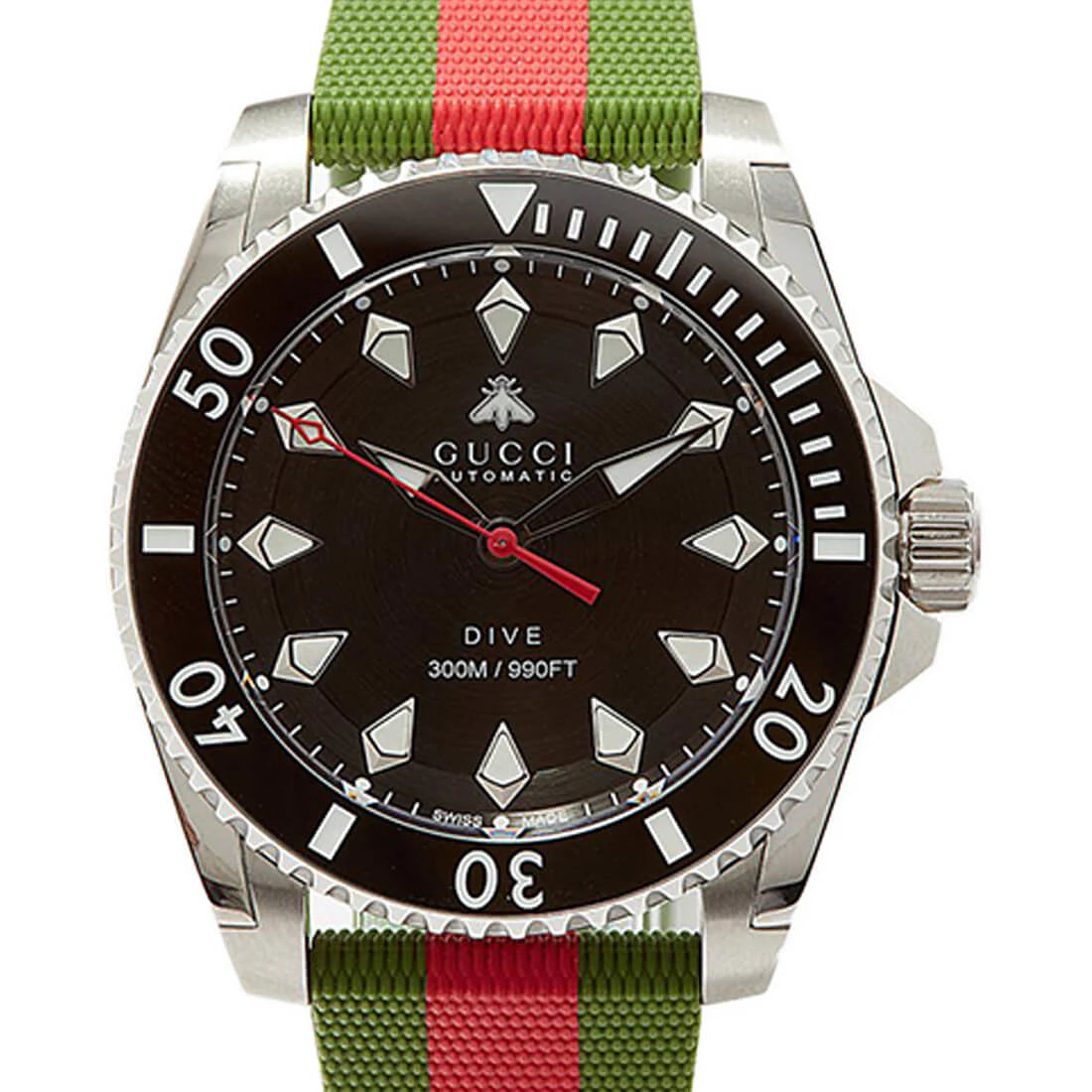 Gucci Dive Automatik Schwarz