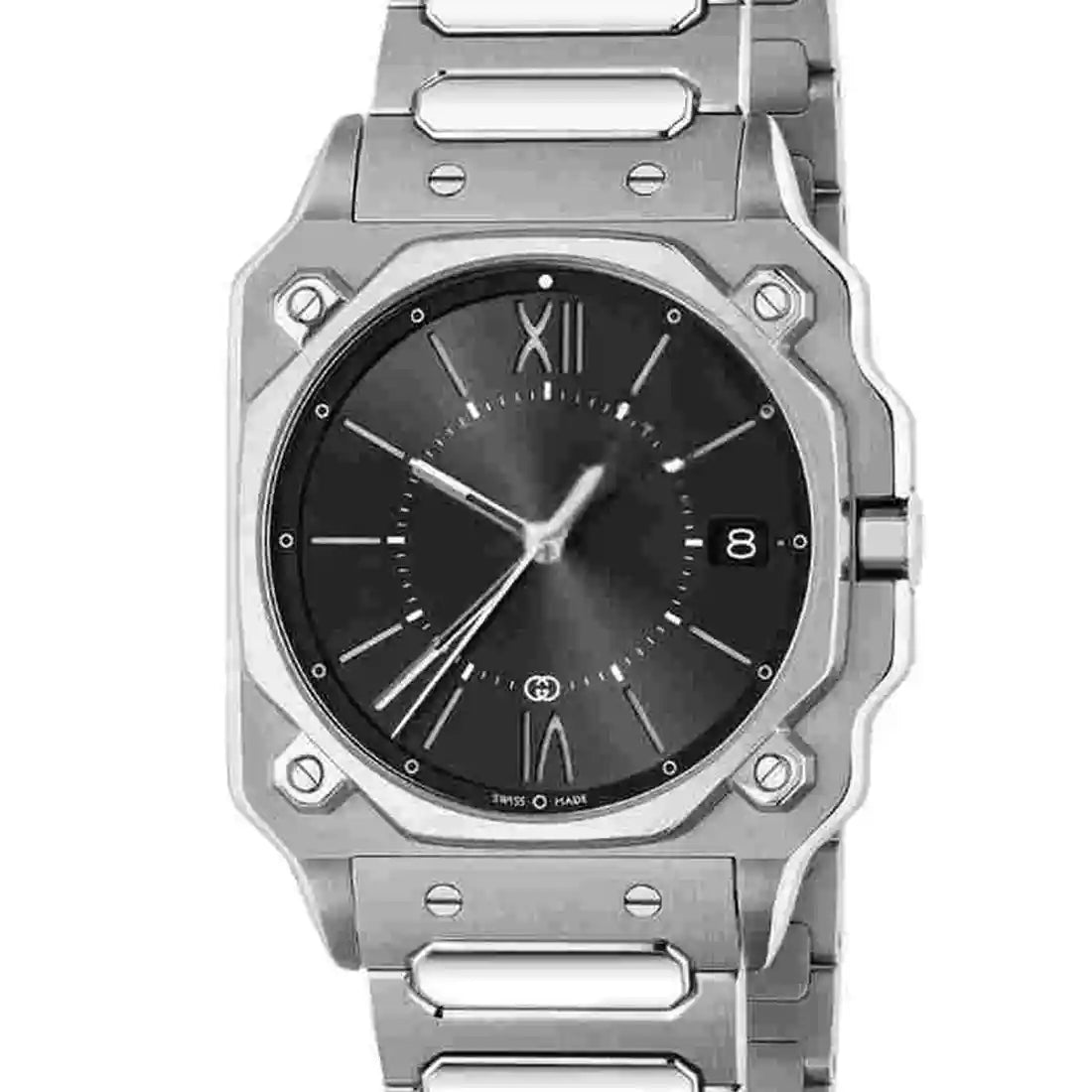 Gucci G-Flat Quartz Noir 30mm