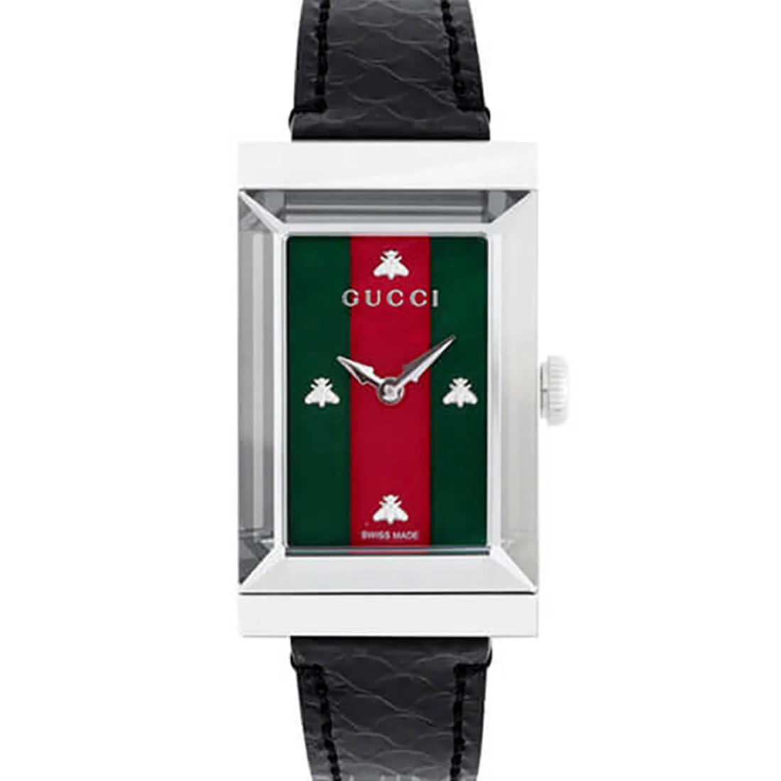 Gucci G-Frame Quarz Perlmutt