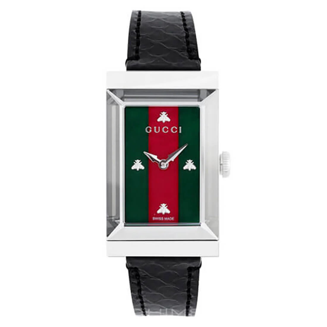 Gucci G-Frame Quarz Perlmutt