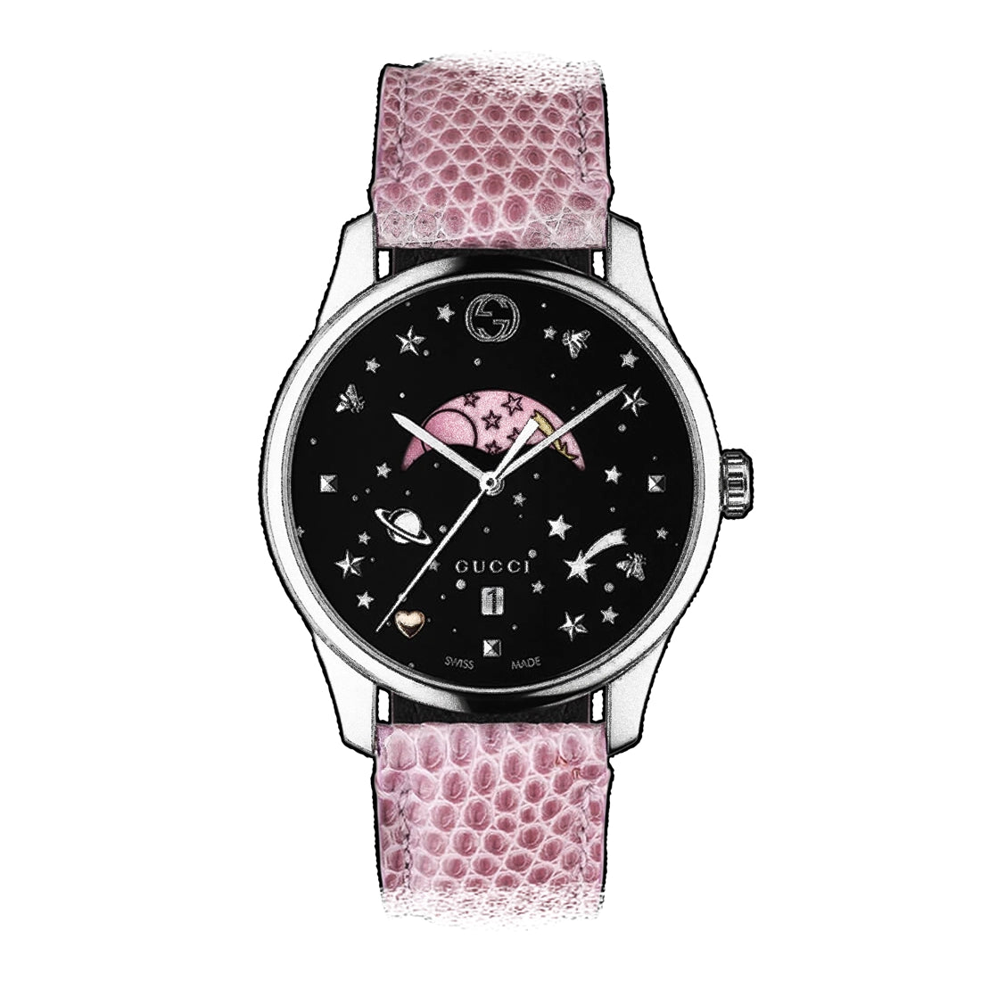 Gucci G-Timeless Quarz Schwarz