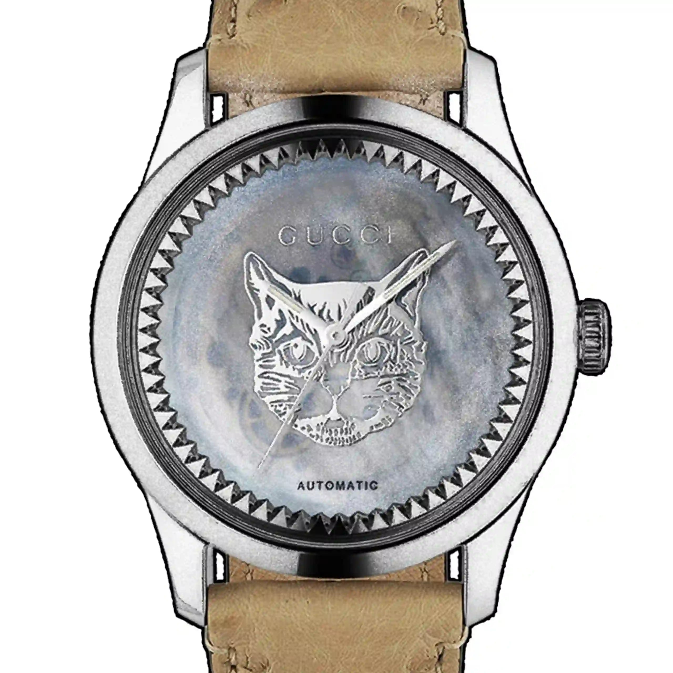 Gucci G-Timeless Automatik Perlmutt