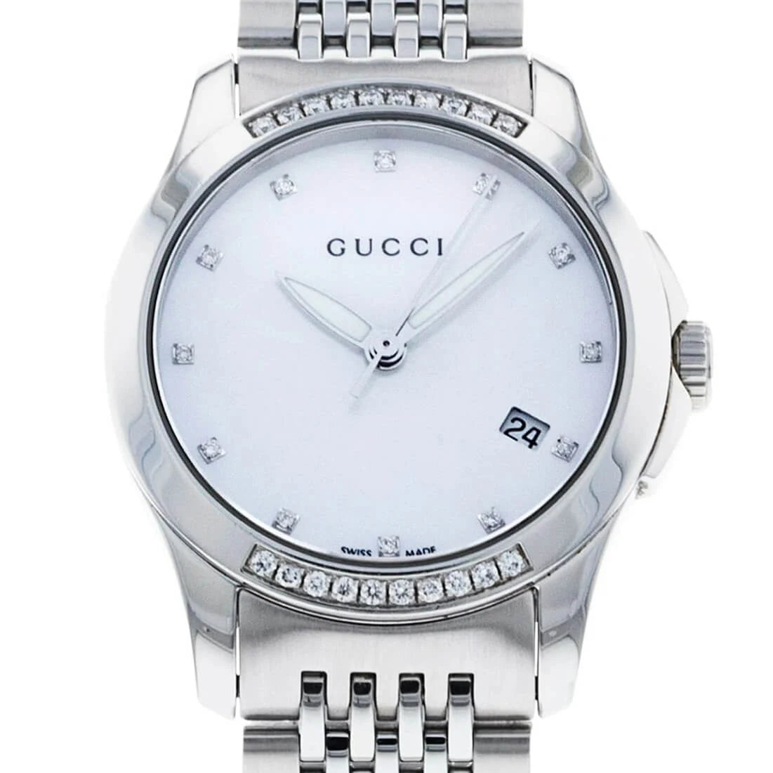 Gucci G-Timeless Quartz Mère De Perle
