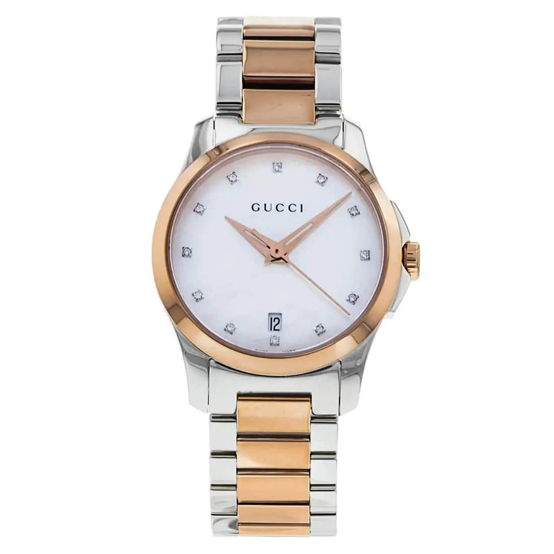 Gucci G-Timeless Quartz met parelmoer 27 mm