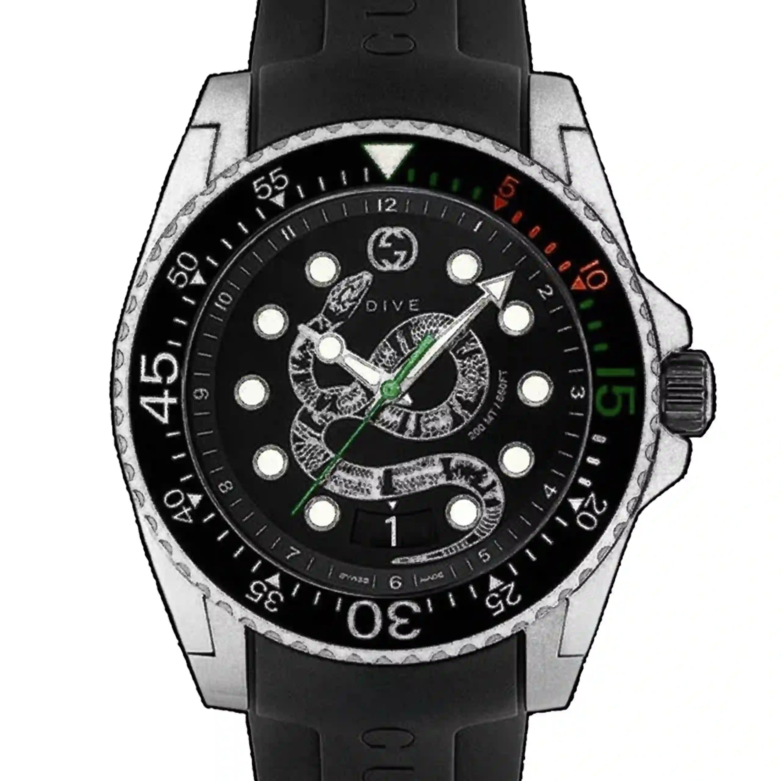 Gucci G-Timeless Quartz Black 45mm