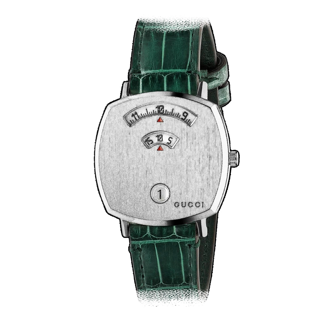 Gucci Grip Quartz Silver 35mm