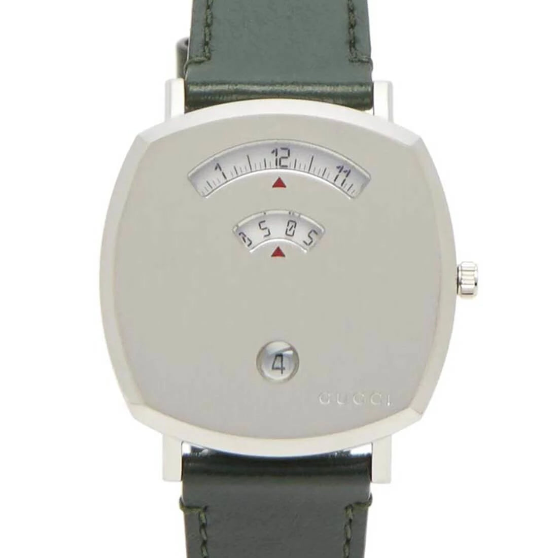 Gucci Grip Quarz Silber