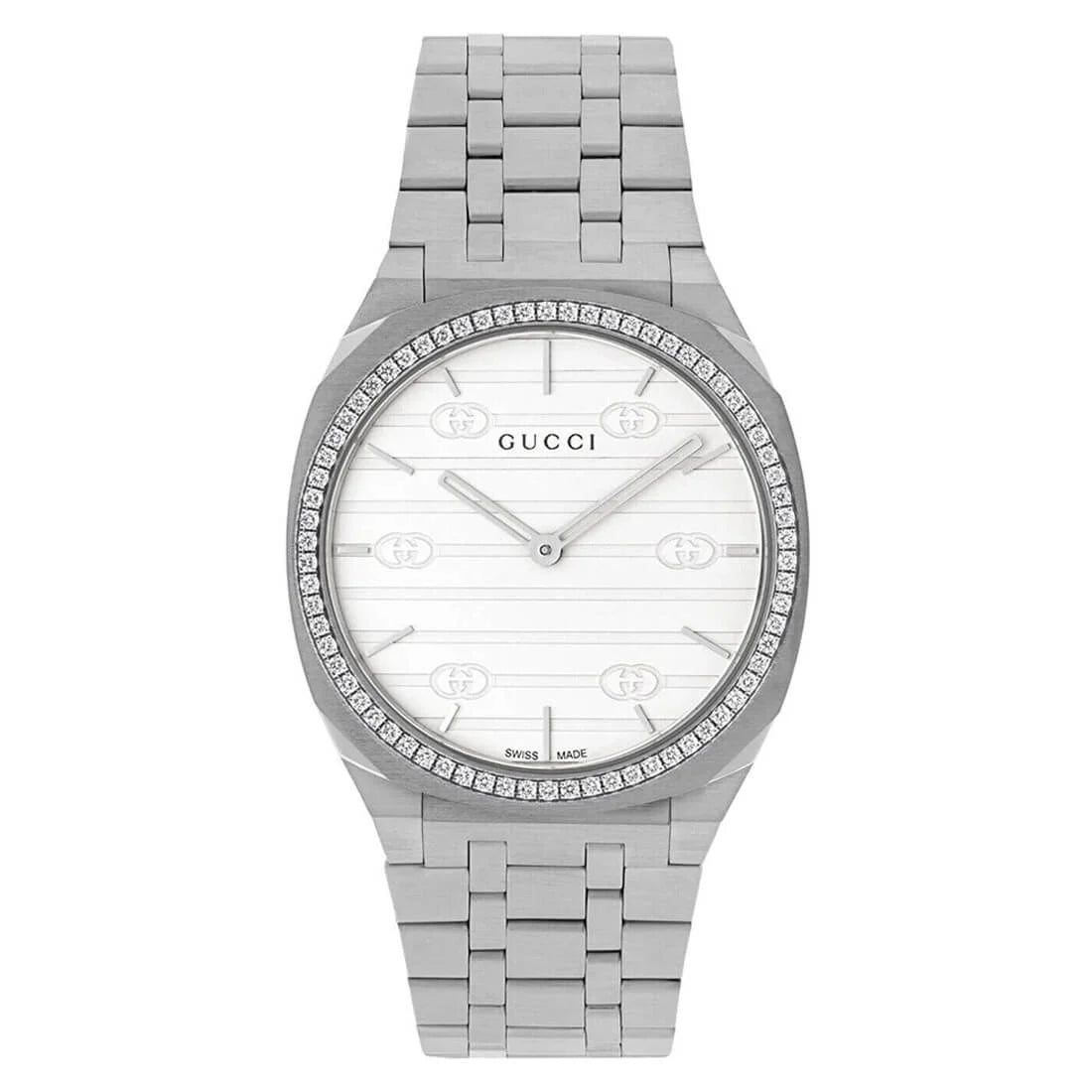 Gucci Gucci 25H Quartz Blanc