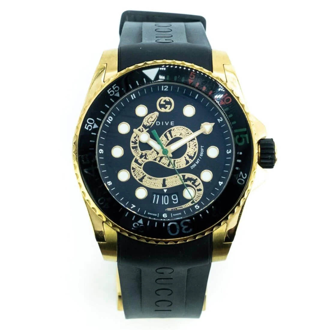 Gucci Gucci Dive Quarz Schwarz