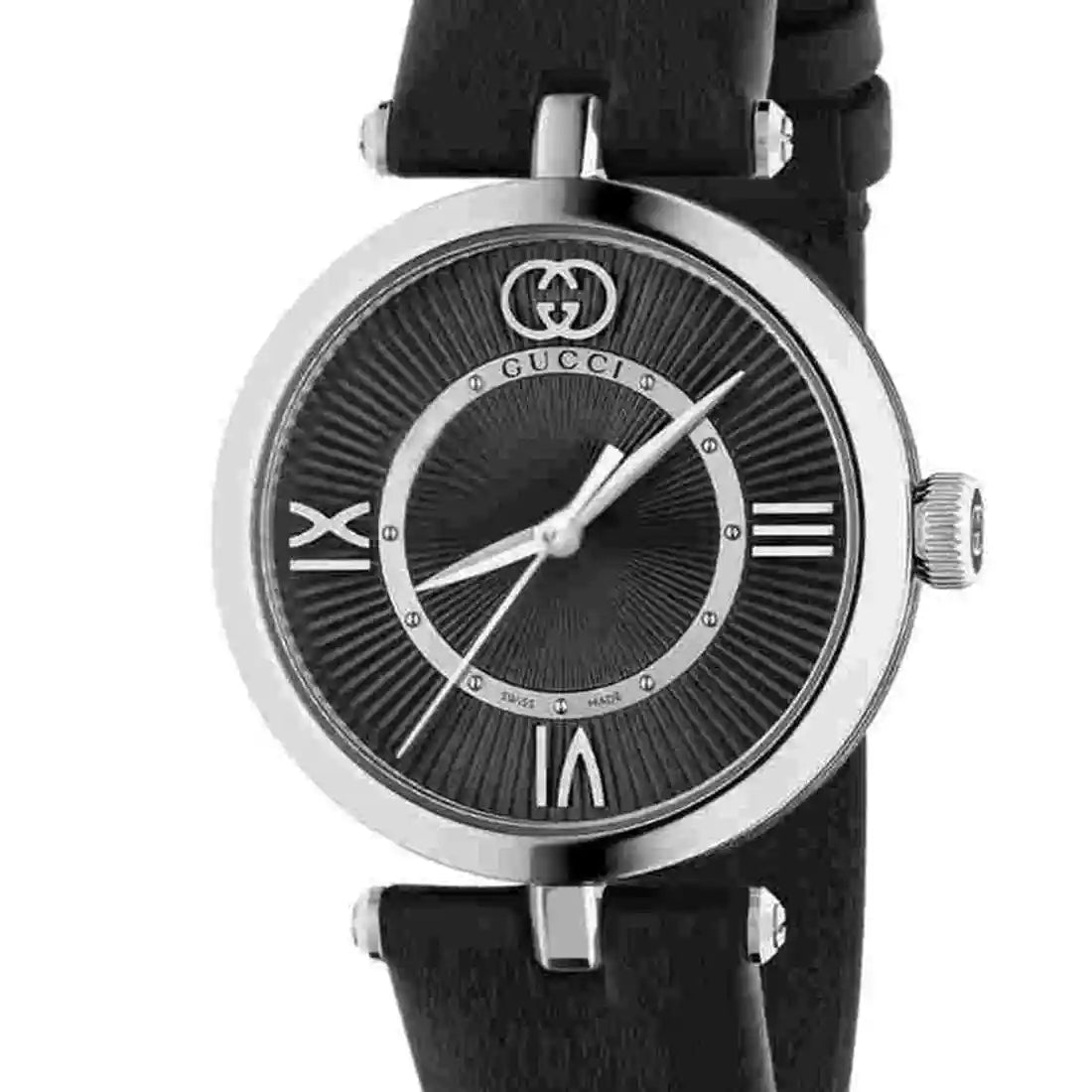 Gucci 2000 Quartz Noir 30mm