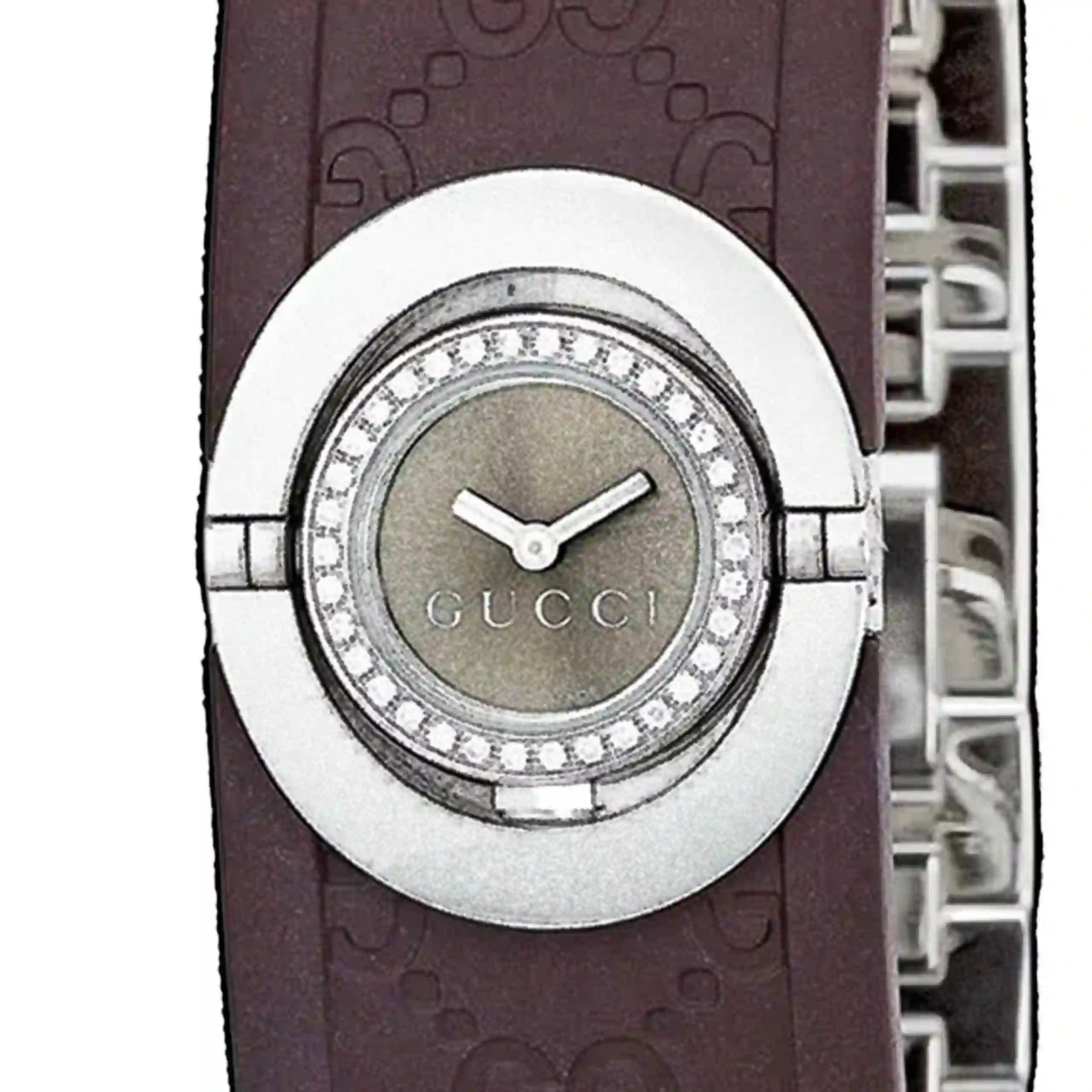 Gucci Twirl Quartz Brown 23mm